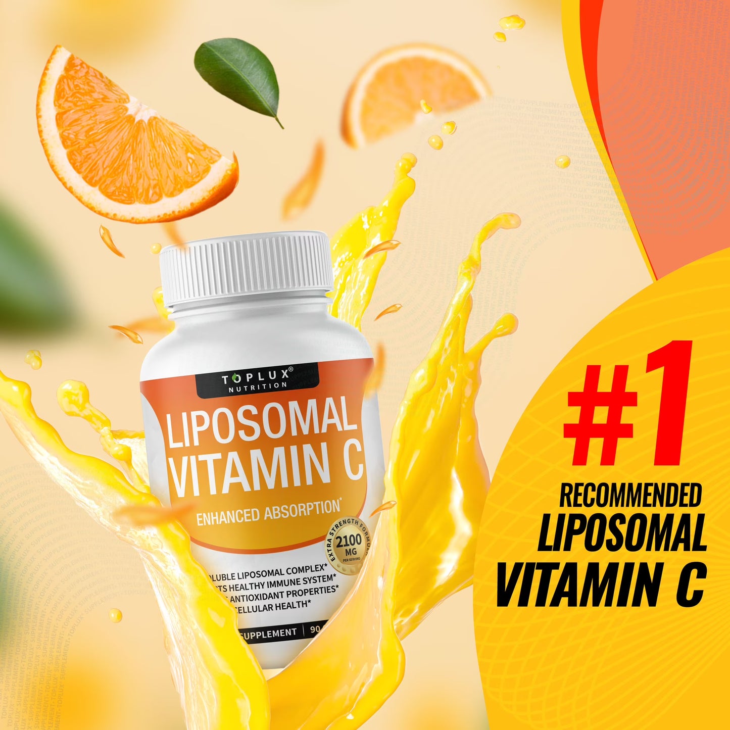 🔥TopLux™ Liposomal Vitamin C - Apoyo Inmunológico y Vitalidad 💆🏻‍♀️🔥