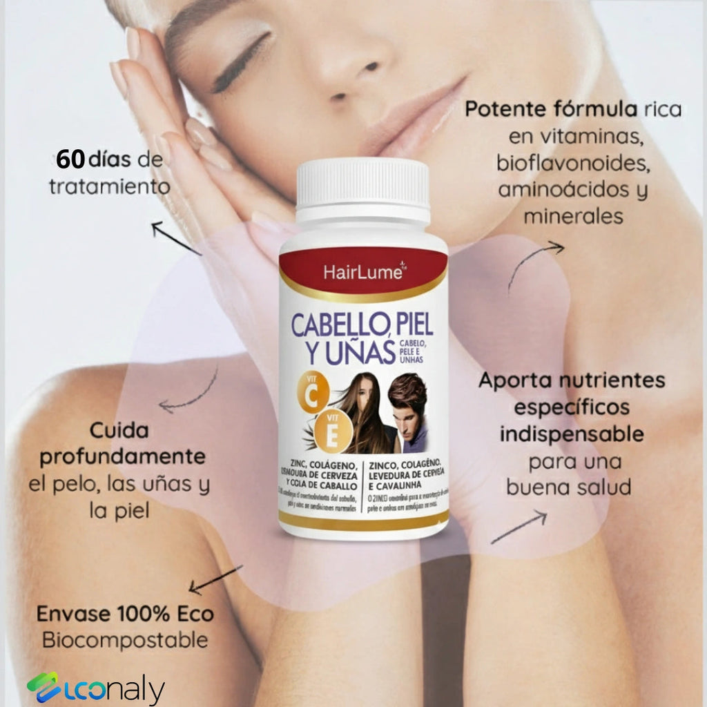 💆‍♀️ HairLume™ – Recupera tu cabello en 30 días