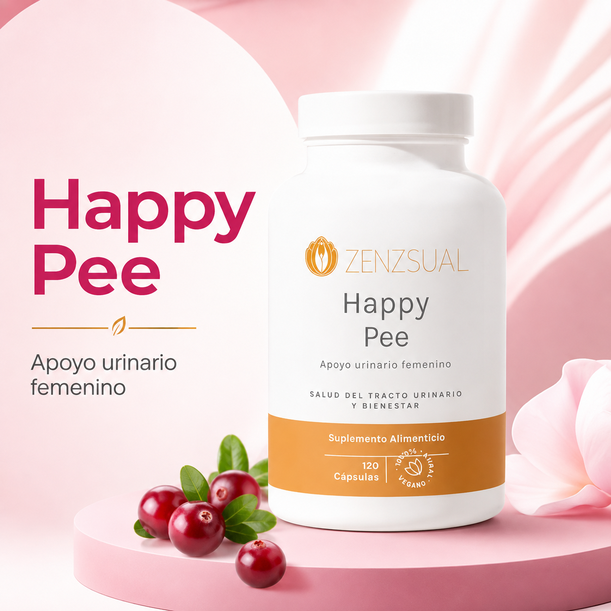 Happy Pee de Zenzsual® - Dile adiós a las molestias urinarias