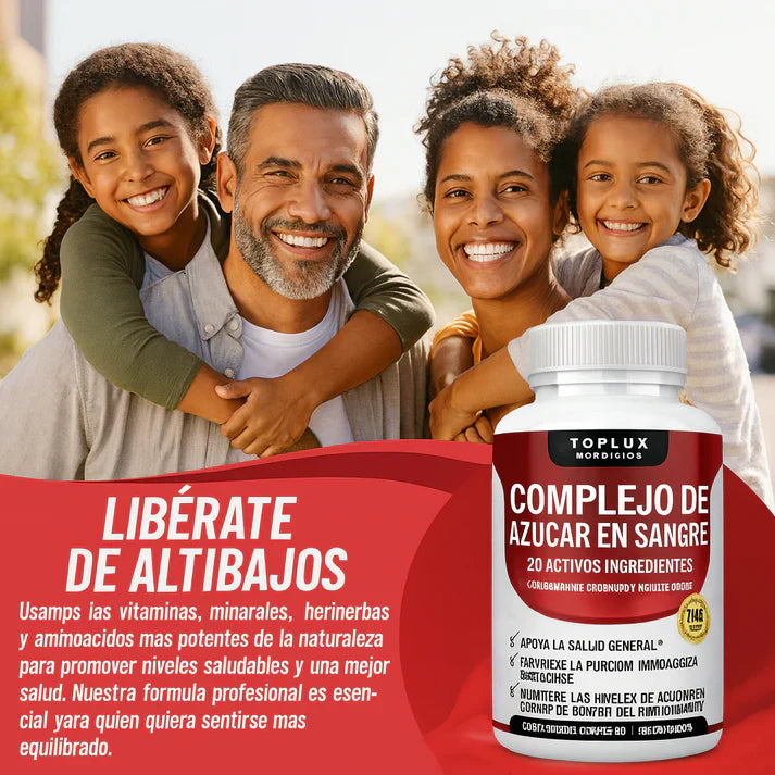 Blood Sugar – regula tus niveles de azúcar y mejora tu energía - OFERTA 2X1